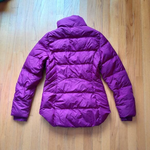 Athleta Woman's Down Coat XS Magenta/Fuchsia/Pink - Picture 4 of 8